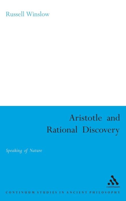 亚里士多德与理性发现:论自然