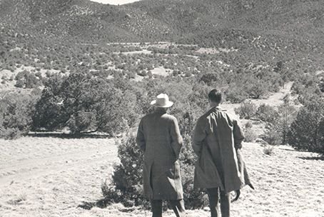 John Gaw Meem and Richard Weigle Santa Fe St Johns College