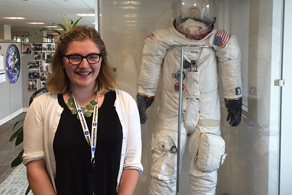 Catherine Baldwin (A18) interned last summer at the NASA History Program Office in Washington, D.C.