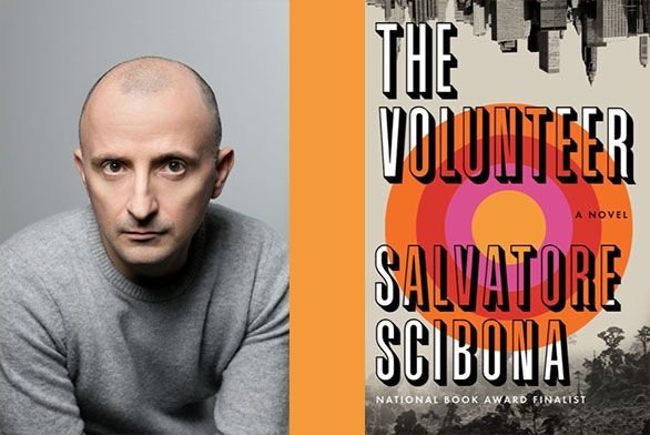 Author Salvatore Scibona and his book The Volunteer