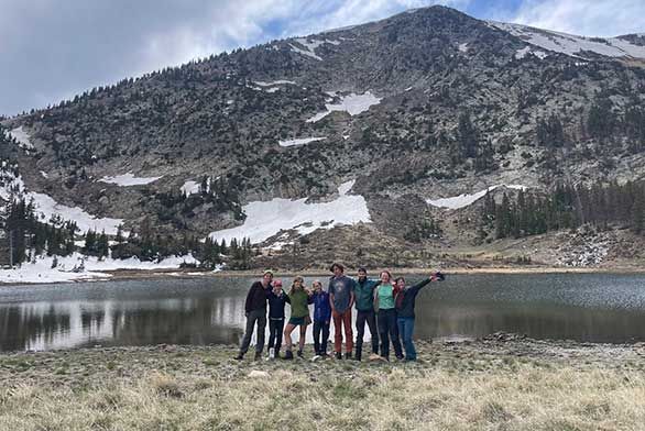 Louise Harden (A26), Santa Fe Outdoor Club, Pecos Lake trip