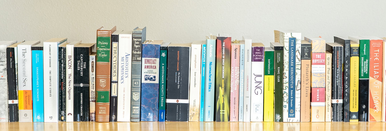 Row of Program Books