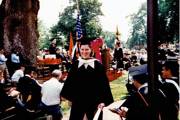St Johns College Annapolis Alumna Erin Milnes Graduation