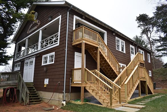 Hodson Boathouse Stairs