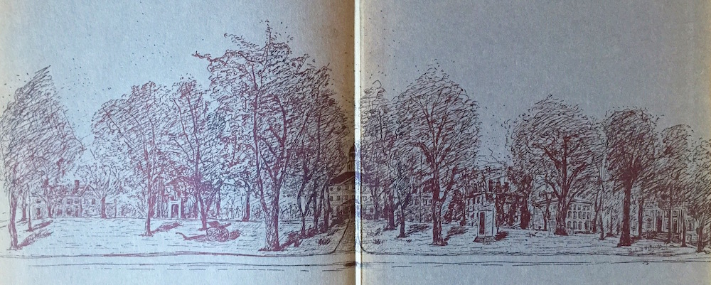 1933 Yearbook Inside Cover Illustration Small
