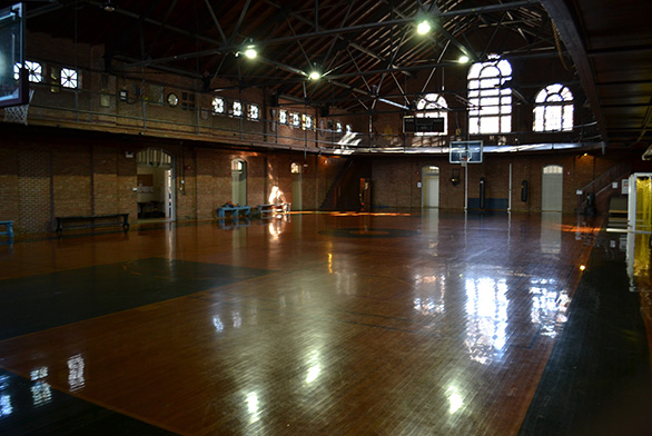 Iglehart Gymnasium is seen present day.