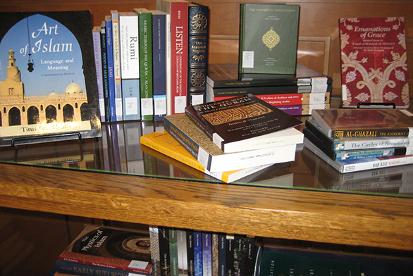 The Islamic Classics collection in the Meem Library at St. John's in Santa Fe is the result of a senior gift.