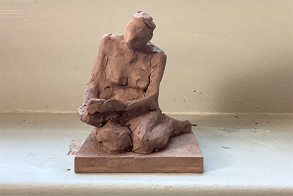 Terra Cotta Figure Newington Cropsey Foundation Fellows 2022