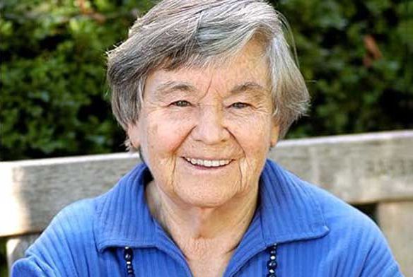 Eva Brann, sitting portrait