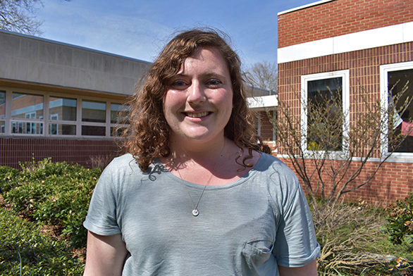 Senior Haley Dunn will spend the summer working with domestic violence victims before heading off to law school in the fall.