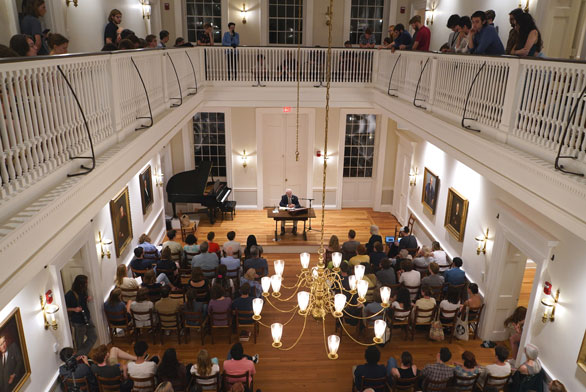 St. John's College lecture on Annapolis campus