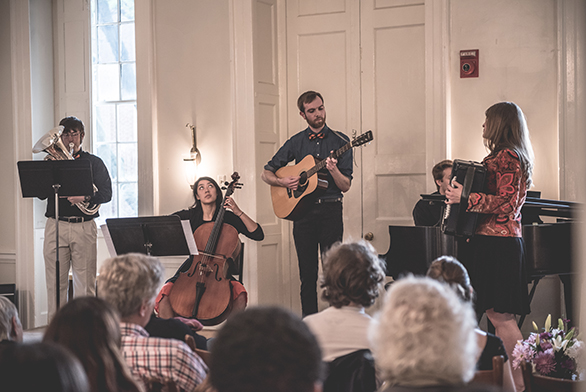 Students perform at the 2016 spring Collegium in Annapolis.