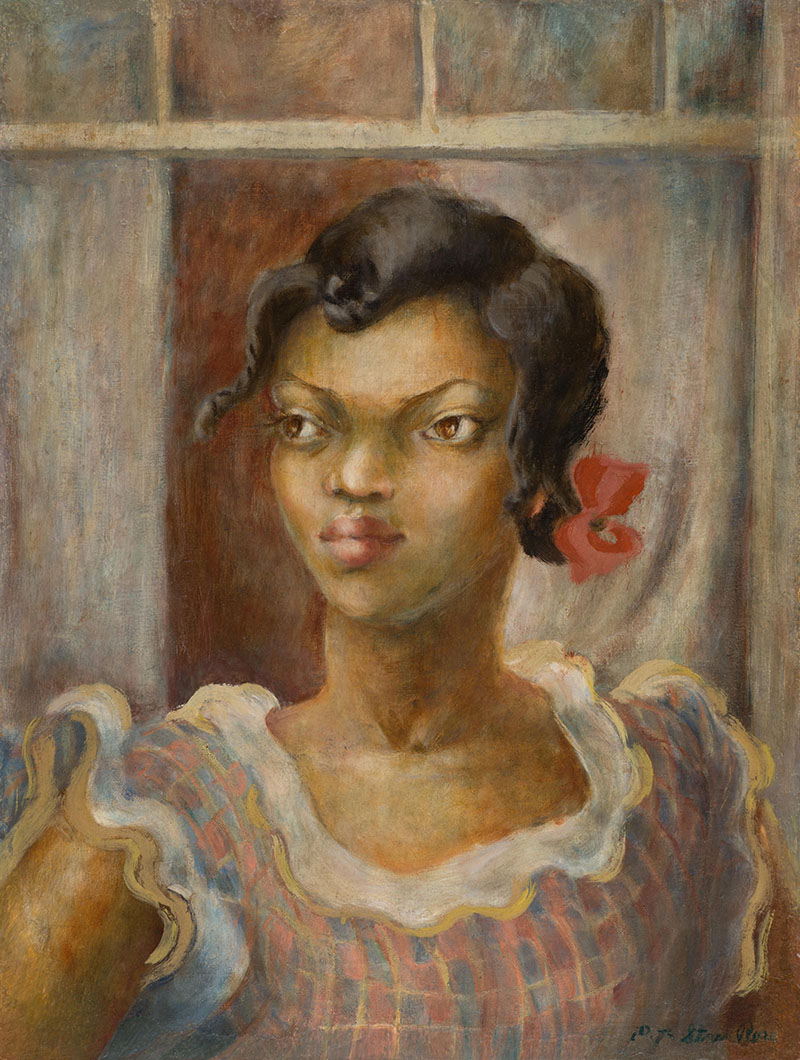 A Ruth Starr Rose portrait of Anna May Moaney from will be on display in the Mitchell Gallery.