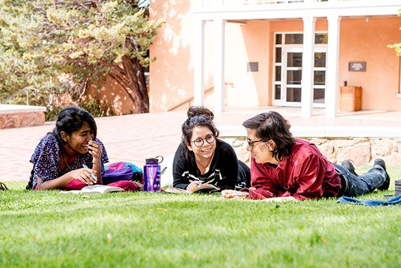 Students On Knoll
