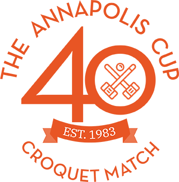 Croquet 40th Logo