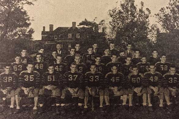 Annapolis 1933 St. John's College Football Team