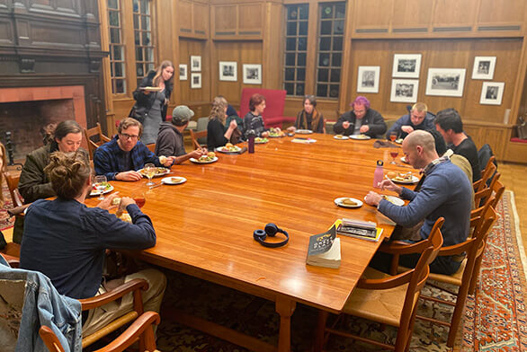 Annapolis Graduate Institute Thanksgiving Large Gathering St Johns College