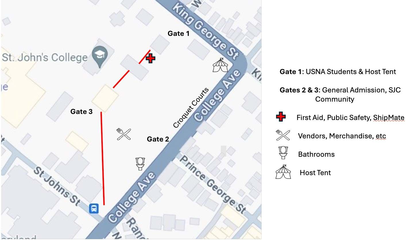 Croquet Event Map 2025