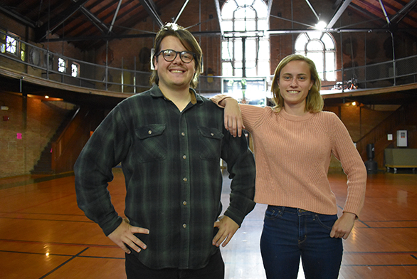 Stefan Vasic and Grace Athanas-Linden will be awarded senior blazers at Commencement.