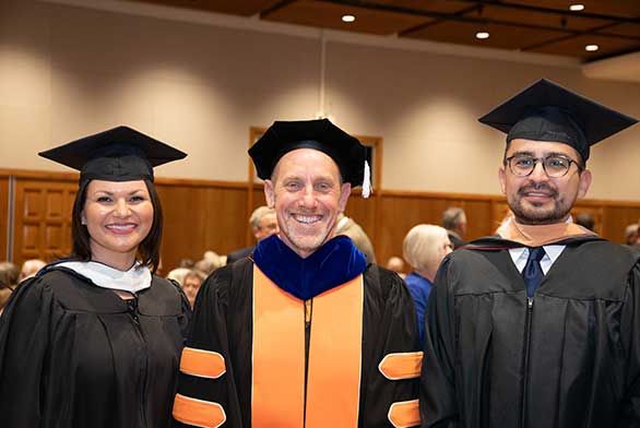 Walter Sterling inauguration with Santa Fe Mayor Michael Garcia