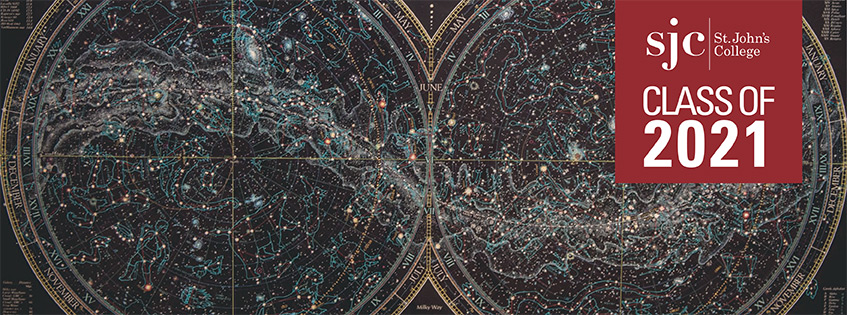 Accepted Students 2021 Facebook Banner of Star Chart