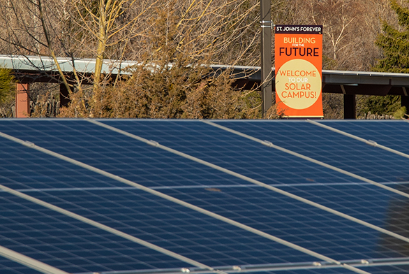 Solar panels in Santa Fe