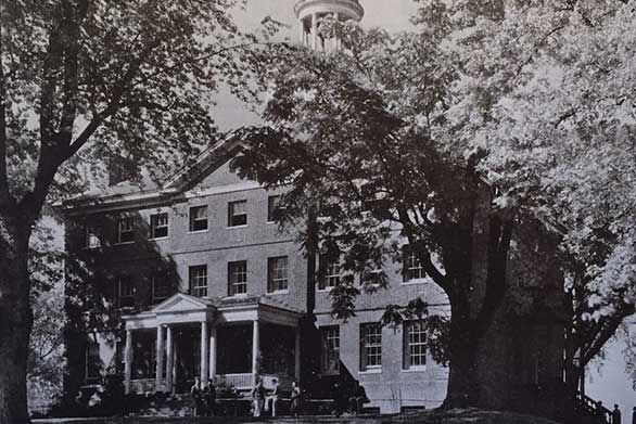 1933 Annapolis Campus Views McDowell Hall