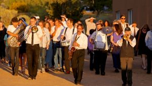 Band at Inauguration of Mark Roosevelt 2016