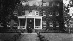 Annapolis Commencement  1947 Procession from McDowell