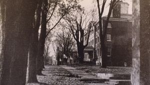 1933 Annapolis Campus Views 9 The Front Walk