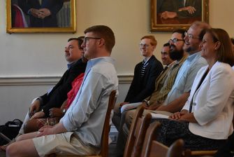 Students participate in GI Summer Convocation at St. John's College in Annapolis
