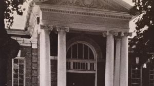 1933 Annapolis Campus Views 8 Gymnasium Door