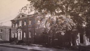 1933 Annapolis Campus Views 23 Front of the Hammond-Harwood House