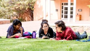 Santa Fe Campus Students Lawn 2016