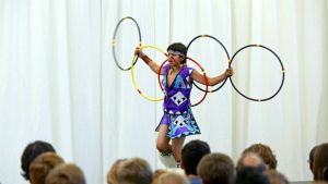 Indian Pueblo Hoop Dancer